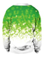 billige Sweatshirts med tryk-Herre Hattetrøje Sweatshirt 3D-udskrivning Saint Patrick Day Rund hals Fest Gade 3D-udskrivning Langærmet Toppe Etnisk Stil Letvægt Afslappet Nostalgisk A B C