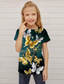 cheap Girl&#039;s 3D Vision &amp; Shining-Girls&#039; 3D Animal Butterfly T shirt Short Sleeve 3D Print Summer Spring Active Fashion Cute Kids 3-12 Years Outdoor Daily Indoor Regular Fit