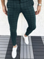 Χαμηλού Κόστους Chinos-Ανδρικά κινέζικα Παντελόνια Κοντό παντελόνι Παντελόνι Τσέπη Στάμπα Ταινία Δικτυωτό Αντιανεμικό Ζεστό Μέχρι τον αστράγαλο Causal Καθημερινά Μείγμα Βαμβακιού Στυλάτο Απλός Πράσινο του τριφυλλιού Λευκό