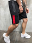 cheap Chino Shorts-Men&#039;s Athletic Shorts Active Shorts Sweat Shorts Pocket Drawstring Solid Colored Comfort Wearable Knee Length Outdoor Daily Streetwear Casual Black Red Micro-elastic