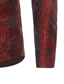 economico camicie casual da uomo-Per uomo Camicia Pop art Colletto alla coreana Oro Rosso Azzurro Bianco Nero Strada Giornaliero Manica lunga Bottone giù Abbigliamento Di tendenza Informale Comodo