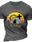 Χαμηλού Κόστους Ανδρικά 3D T-shirts-Ανδρικά Μπλουζάκι Υψηλής Ποιότητας Δεκαετία του 1950 Καλοκαίρι Κοντομάνικο Γραφική Cruce Στάμπα Στρογγυλή Ψηλή Λαιμόκοψη Δρόμος Καθημερινά Στάμπα Ρούχα Ρούχα Υψηλής Ποιότητας Δεκαετία του 1950