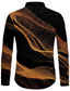 Χαμηλού Κόστους Ανδρικά πουκάμισα με στάμπα-Ανδρικά Πουκάμισο Στάμπα Γραφική Βαθμίδα Απορρίπτω Δρόμος Causal Κουμπί-Κάτω Στάμπα Μακρυμάνικο Άριστος Υψηλής Ποιότητας Καθημερινό Μοντέρνα Αναπνέει Πράσινο του τριφυλλιού Θαλασσί Βυσσινί