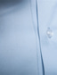 abordables Camisas de vestir-camisa de hombre floral turndown street diario bordado con botones de manga larga tops elegante moda streetwear cool blanco negro gris camisa de verano