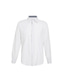 cheap Dress Shirts-Men&#039;s Shirt Dress Shirt Solid Colored Plus Size Collar Spread Collar Daily Work Long Sleeve Tops Business Casual Wine White Black