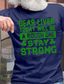 billiga Casual T-shirts för män-Herr T-shirt Sommar Kortärmad Grafisk Bokstav Het stämpling Rund hals Ledigt Dagligen Mönster Kläder Kläder Lättvikt Ledigt Mode Vit Svart Grå