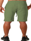 cheap Linen Shorts-Men&#039;s Shorts Linen Shorts Straight Elastic Drawstring Design Sports Fashion Casual Daily Streetwear Cotton Blend Comfort Breathable Solid Color Green Black Blue S M L