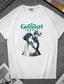billige Casual T-shirts til mænd-Inspireret af Genshin -effekt Xiao T-shirt Tegneserie 100% Polyester Anime Harajuku Grafisk Kawaii T恤衫 Til Herre / Dame / Par
