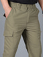 cheap Cargo Pants-Men&#039;s Tactical Cargo Work Pants Multi Pocket Sports Outdoor Solid Color Mid Waist Black Gray khaki S M L