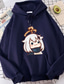 abordables hoodies graphiques-Inspiré par Genshin Impact Paimon Sweat à capuche Dessin Animé 100 % Polyester Animé Harajuku Art graphique Kawaii Sweat à capuche Pour Homme / Femme / Couple