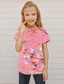 cheap Girl&#039;s 3D Vision &amp; Shining-Girls&#039; 3D Animal Butterfly T shirt Short Sleeve 3D Print Summer Spring Active Fashion Cute Kids 3-12 Years Outdoor Daily Indoor Regular Fit