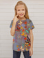 cheap Girl&#039;s 3D Vision &amp; Shining-Girls&#039; 3D Animal Butterfly T shirt Short Sleeve 3D Print Summer Spring Active Fashion Cute Kids 3-12 Years Outdoor Daily Indoor Regular Fit