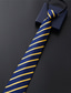 baratos Gravatas e Laços Borboleta para Homem-Gravata masculina de trabalho/casamento/cavalheiro - estilo formal listrado/estilo moderno/gravata de festa clássica gravatas de trabalho de negócios de alta qualidade para homens gravata vermelha gravata formal moda masculina