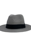 Χαμηλού Κόστους Ανδρικά καπέλα-Ανδρικά Γιούνισεξ Ψάθινο καπέλο Καπέλο ηλίου Ψαθάκι Καπέλο Fedora Trilby Μαύρο Λευκό Άχυρο Μπόχο Μόδα της δεκαετίας του 1920 Παραδοσιακό / Κλασικό Καθημερινά Ρούχα Κλαμπ Πάρτι / Κοκτέιλ