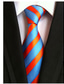 abordables Cravates &amp; noeuds papillons-Homme Cravate Cravates Travail Mariage Gentleman Style formel Style moderne Mode Rayé Formel Entreprise robe ceremonie