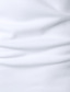 お買い得  クラシックポロ-男性用 ポロシャツ ドレスシャツ シャツ ゴルフシャツ カジュアルシャツ ジオメトリ ボランダウン ホワイト プリント アウトドア カジュアル 半袖 カラーブロック ボタンダウン 衣類 ファッション シンプル カラーブロック カジュアル
