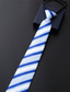tanie Krawaty i muchy męskie-Męska praca/ślub/dżentelmen krawat-pasiasty styl formalny/nowoczesny styl/klasyczny krawat imprezowy wysokiej jakości biznesowe krawaty robocze dla mężczyzn czerwony krawat męski moda formalny krawat