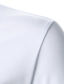 baratos polo clássico-Homens Camiseta Polo Saia Camisa Social Camisa de golfe Camisa casual Geometria Colarinho Com Botões Branco Estampado Ao ar livre Casual Manga Curta Bloco de cor Botão para baixo Roupa Moda Simples