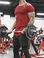 billige Casual T-shirts til mænd-mænd 2-pak muskelskjorte bodybuilding gym træningsskjorte kortærmet t-shirt
