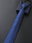 זול עניבות ועניבות פרפר לגברים-עבודת גברים / חתונה / עניבה ג&#039;נטלמן - סגנון רשמי פסים / סגנון מודרני / עניבה קלאסית למסיבה עניבות עבודה עסקיות באיכות גבוהה לגברים עניבה אדומה צווארון אדומה עניבה גברית אופנה רשמית