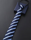 billige Slips og butterfly-mænds arbejde / bryllup / herre slips - stribet formel stil / moderne stil / klassisk fest slips høj kvalitet business arbejds slips til mænd rødt hals slips mandlig mode formelt slips