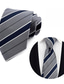 abordables Cravates &amp; noeuds papillons-Homme Cravate Cravates Travail Mariage Gentleman Style formel Style moderne Classique Mode Rayé Formel Entreprise robe ceremonie