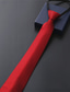 levne Pánské motýlky a kravaty-pánská pracovní / svatební / gentlemanská kravata - pruhovaný formální styl / moderní styl / klasická společenská kravata vysoce kvalitní pracovní kravaty pro muže červená kravata za krkem mužská módní formální kravata