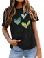 ieftine Tricouri Damă-Pentru femei Tricou De Bază Imprimeu Simplu De Bază Rotund Tricou Standard Vară Alb Negru Roșu Închis Roz Îmbujorat Galben