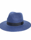 זול כובעים לגברים-בגדי ריקוד גברים יוניסקס כובע קש כובע שמש כובע פנמה כובע פדורה טרילבי שחור לבן קש בוהו אופנה של שנות העשרים מסורתי / קלסי לבוש יומיומי מועדונים מסיבה\קוקטייל