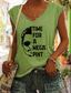 baratos T-Shirts de mulher-engraçado johnny depp time para uma camiseta feminina casual europeia e americana com estampa mega pint