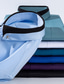 billiga Formella skjortor-Herr Skjorta Grafiska tryck Nedvikt Svart Vit Marinblå Ljusblå Bröllop Arbete Långärmad Button-Down Kläder Mode Affär Formell Ledigt