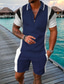 olcso klasszikus póló-férfi rövid ujjú golfing lezser egyszerű napi alap nyári hawaii strandnadrág öltöny
