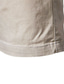 billiga Cargo-shorts-Herr Chino Shorts Ficka Elastisk midja Slät Komfort Andningsfunktion Knelängd Ledigt Dagligen 100 % bomull Mode Streetwear Svart Vin