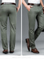 baratos Chinos-Calças de cor masculina calças chino calças casuais de negócios slim fit retas calças de cor sólida