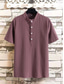 billiga fritidsskjortor för män-Herr Casual skjorta Ensfärgat Kinakrage Ledigt Blast Ledigt Vitgrå Grön Svart / Sommar / Sommar