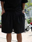 preiswerte T-Shirts-Sets für Männer-Herren Trainingsanzug Shorts und T-Shirt-Set Glatt Rundhalsausschnitt Casual Täglich Kurze Ärmel Bekleidung Strassenmode Sport und Freizeit Stilvoll Komfortabel