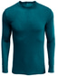 cheap Men&#039;s Pullover Sweater-Men‘s T shirt Tee Bishop Sleeve Round Neck Medium Fall &amp; Winter Wine Red White Black Blue Gray