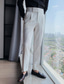 Χαμηλού Κόστους Chinos-ανδρικό λεπτό μονόχρωμο παντελόνι μόδας ίσιο παντελόνι παντελόνι chino