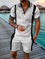 billige klassisk polo-mænds kortærmede golf skjorte afslappet enkel daglig basis sommer hawaii strandbukser jakkesæt