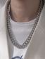 お買い得  Men&#039;s Trendy Jewelry-1個 チェーンネックレス ネックレス For 男性用 カップル用 ストリート 贈り物 日常 合金 クラシック 友達