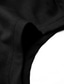 abordables T-shirts décontractés pour hommes-Homme T shirt Tee Plein Capuche Plein Air Casual Sans Manches Zippé Vêtement Tenue Mode Classique Confortable Grand et grand