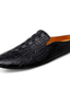 ieftine Saboți Bărbați-Bărbați Saboți Mocasini confortabili Pantofi de stil britanic Pantofi de confort Casual Englezesc Zilnic Piele Negru Albastru Alb Primăvară Vară