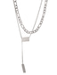 levne Men&#039;s Trendy Jewelry-1ks Náhrdelníky s přívěšky For Pánské Dámské ulice Dar Denní Titanová ocel Stohovatelné Šťastný