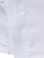economico camicie casual da uomo-Per uomo Camicia Gradiente Collo ripiegabile Strada Per eventi Bottone giù Manica lunga Top Informale Di tendenza Comodo Bianco + rosso Blu / bianco