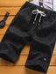 cheap Sweatpants-Men&#039;s Straight Sweatpants Drawstring Elastic Waist Casual Sports Outdoor Streetwear Solid Color White Black Blue M L XL