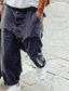 cheap Sweatpants-Men&#039;s Retro Vintage Casual / Sporty Overalls Full Length Pants Casual Solid Color Mid Waist M L XL 2XL / Loose