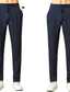 Χαμηλού Κόστους casual παντελόνι-Ανδρικά Παντελόνια Casual παντελόνι Κορδόνι Ελαστική μέση Ισιο πόδι Συμπαγές Χρώμα Άνεση Αναπνέει Causal Καθημερινά Streetwear Μείγμα Βαμβακιού Αθλήματα Μοντέρνα Μαύρο Θαλασσί Μικροελαστικό