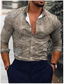 billige Skjorter med trykk for menn-nytt produkt grenseoverskridende vår- og høsttrykk lett business slim topp stolpe personlig design langermet skjorte for menn