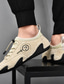 Χαμηλού Κόστους Ανδρικά Sneakers-Ανδρικά Αθλητικά Παπούτσια Καθημερινά ΕΞΩΤΕΡΙΚΟΥ ΧΩΡΟΥ Χοιρόδερμα Μαύρο Γκρίζο Κίτρινο Φθινόπωρο Χειμώνας Άνοιξη