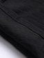 tanie spodnie codzienne-Męskie Spodnie Spodnie codzienne Ściągana na sznurek Elastyczny pas Prosta noga Jednokolorowe Komfort Oddychający Codzienny Streetwear Mieszanka bawełny Sport Moda Czarny Niebieski Średnio elastyczny